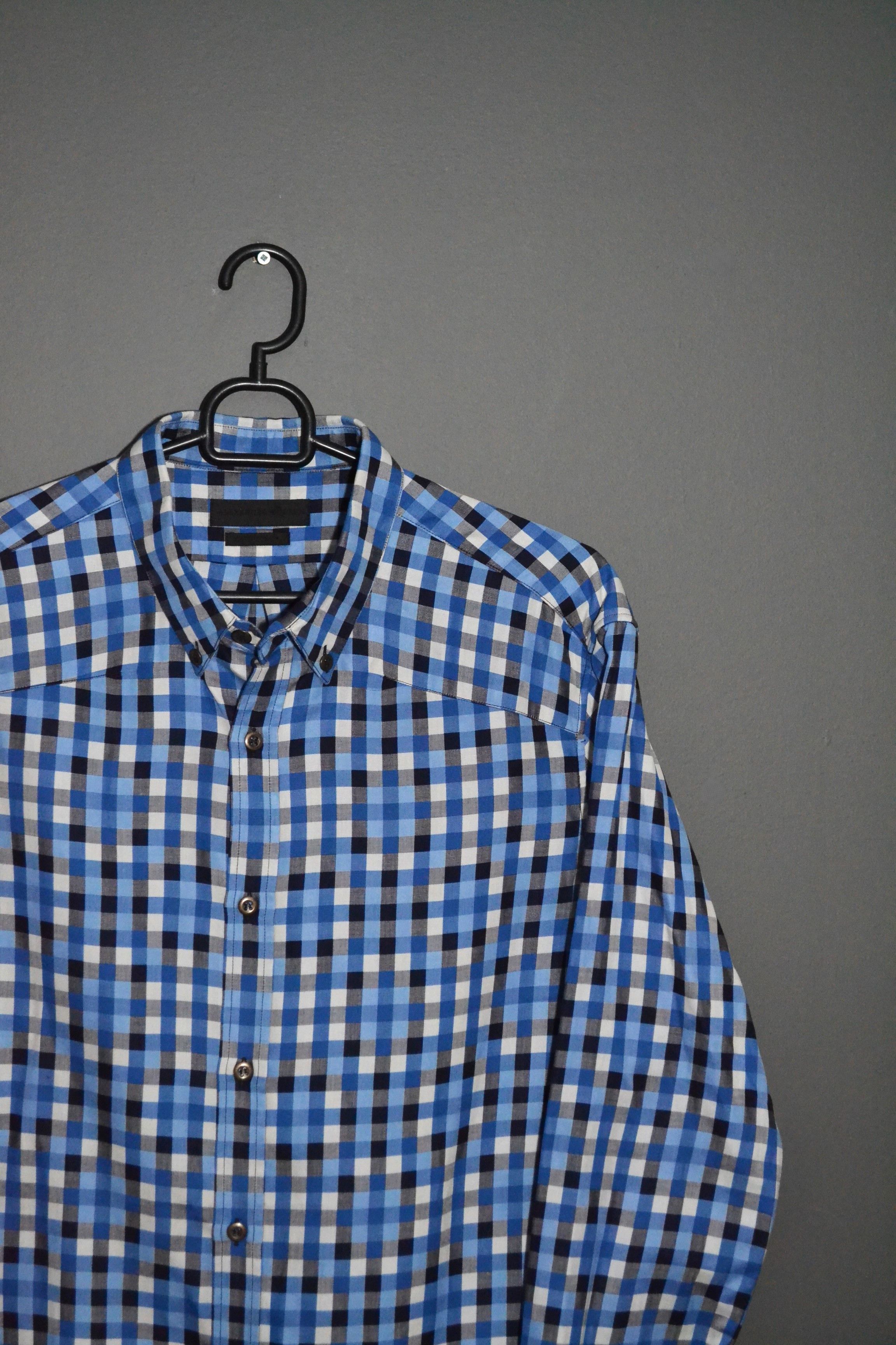 Alexander McQueen Alexander McQueen Optical Illusion Shirt 48 size Size US M / EU 48-50 / 2 - 2 Thumbnail
