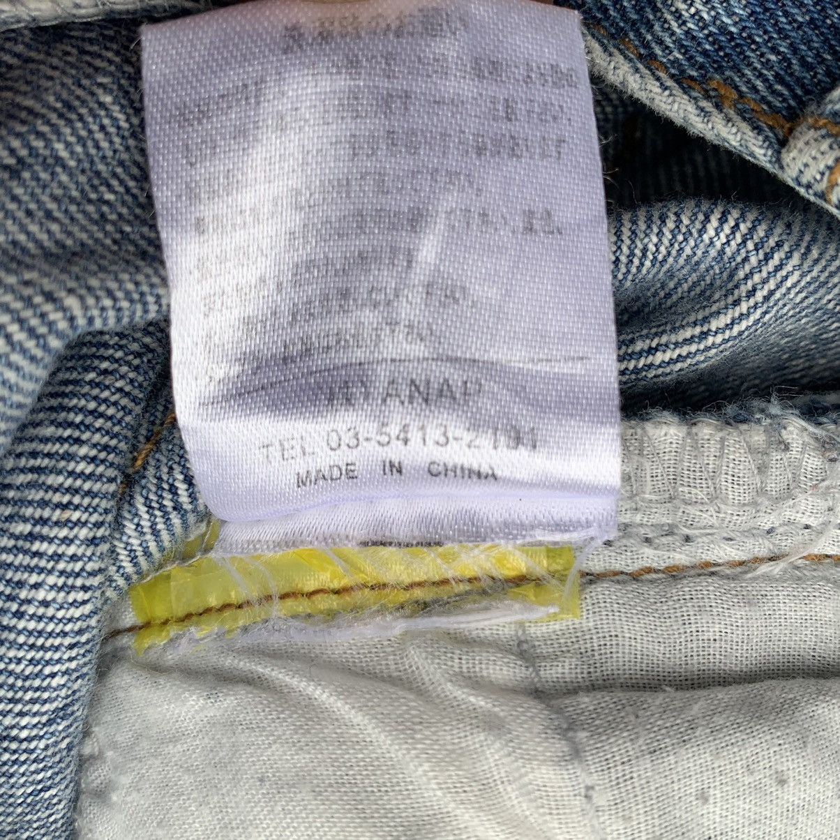 Hysteric Glamour Y2K Grunge Style Vintage Ripped ANAP Distressed Jeans W31 Size US 31 - 13 Thumbnail