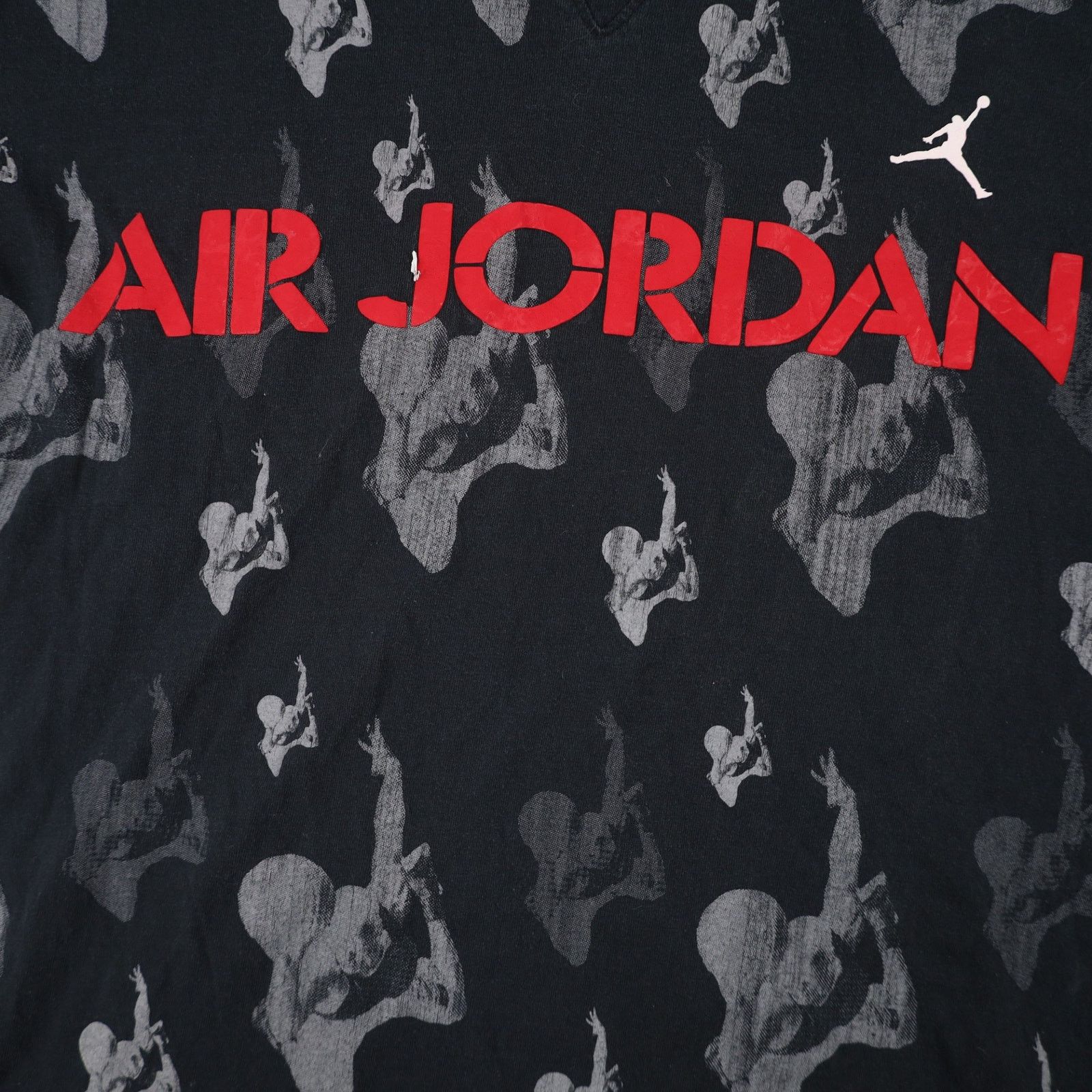 Jordan Brand × Nike × Vintage Vintage Y2k Nike Air Jordan Allover Print Graphic T Shirt Size US M / EU 48-50 / 2 - 4 Thumbnail