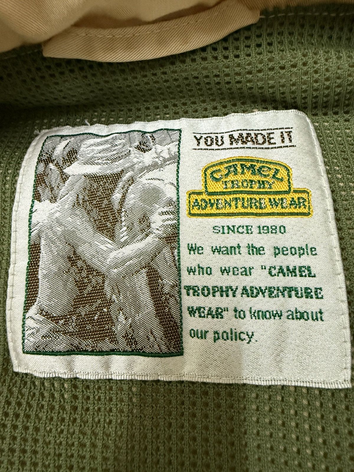 Camel Camel Trophy Advanture Wear Cargo Hunting Jacket Hoodie Size US L / EU 52-54 / 3 - 8 Thumbnail