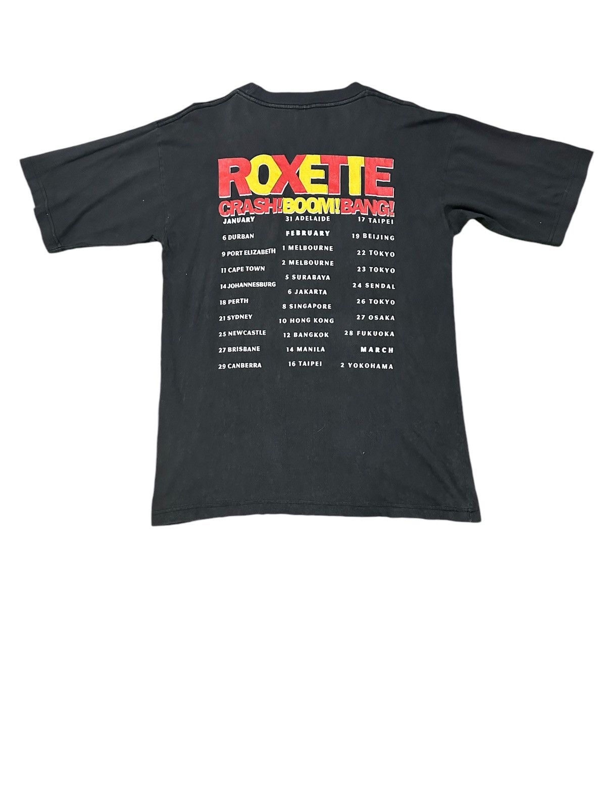 Band Tees Vintage 90s Roxette Pop band tees Size US L / EU 52-54 / 3 - 2 Thumbnail