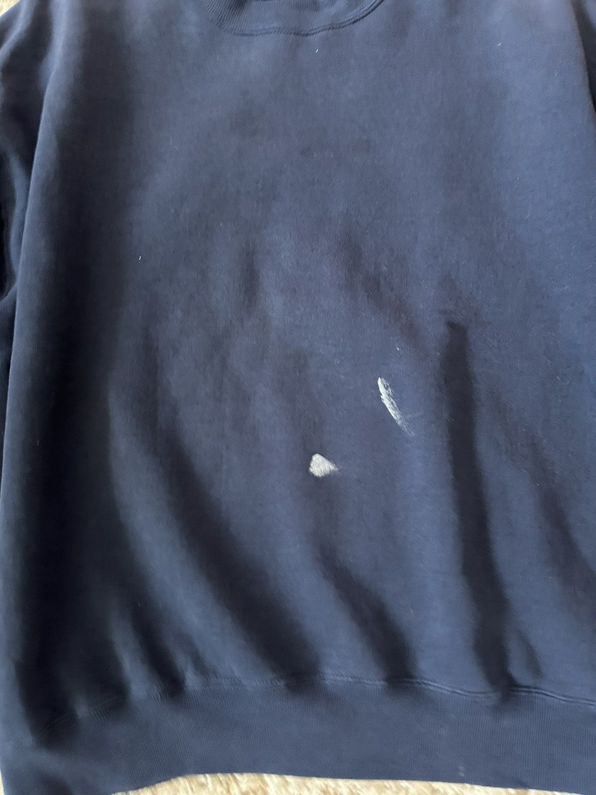 Jerzees × Vintage Vintage 90s Blue Painted Crewneck Size US XL / EU 56 / 4 - 5 Thumbnail