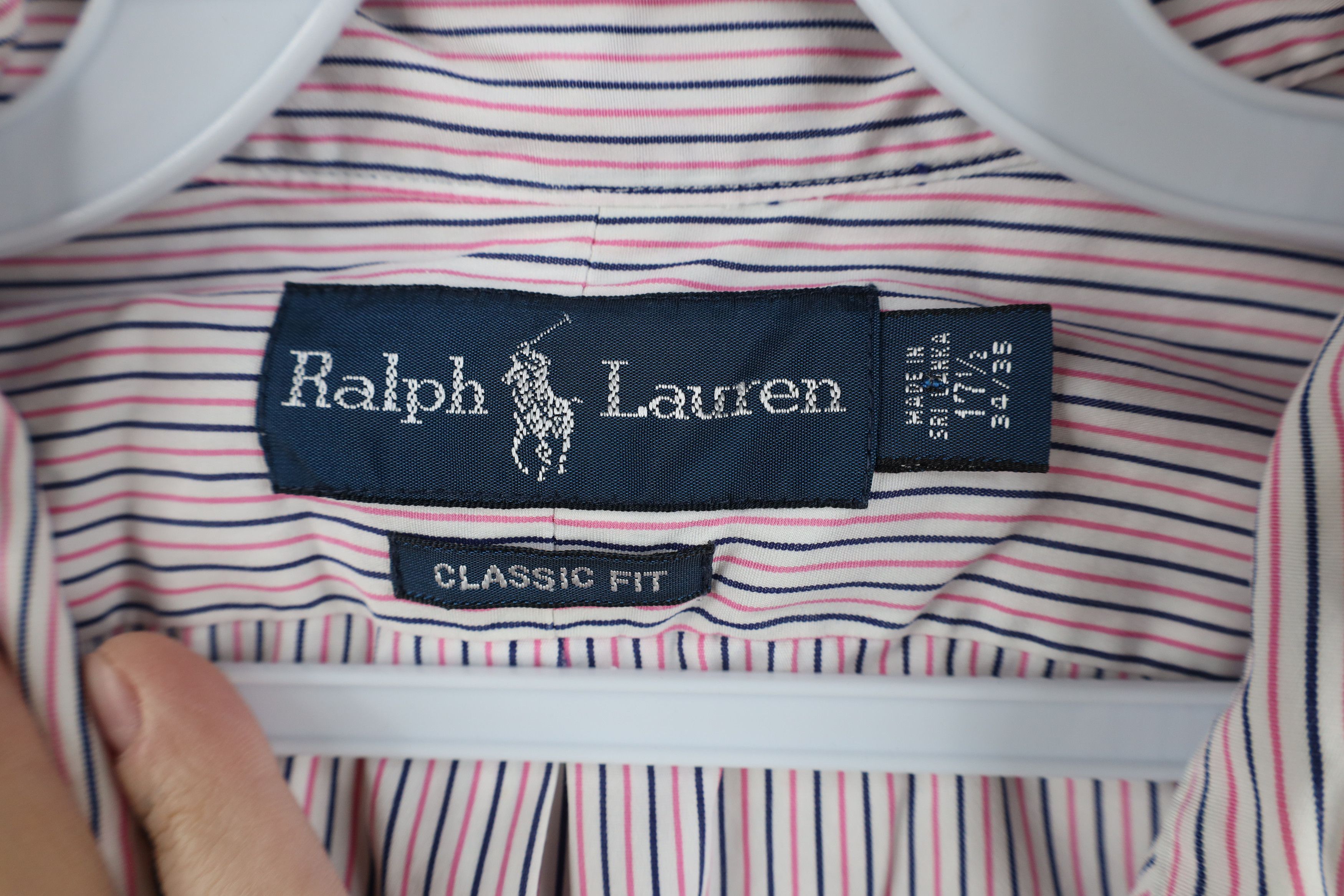 Ralph Lauren Vintage 90s Ralph Lauren Collared Button Down Shirt Size US L / EU 52-54 / 3 - 6 Thumbnail