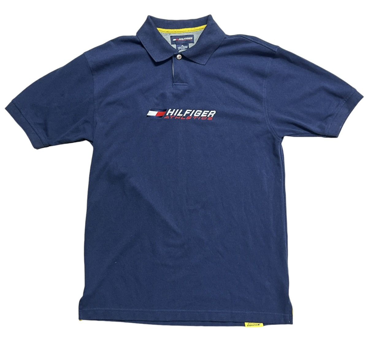 Tommy Hilfiger × Vintage Vintage Tommy Hilfiger Athletics Polo Shirt Size US S / EU 44-46 / 1 - 1 Thumbnail