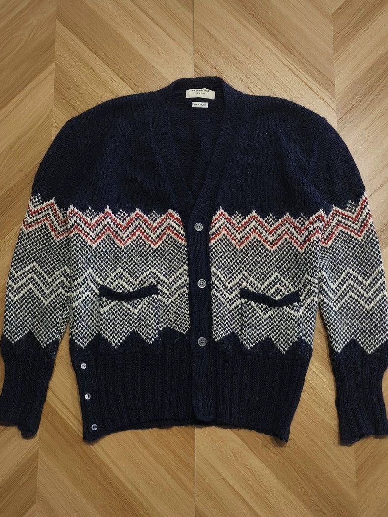 Thom Browne Wool Knit Cardigan-yf