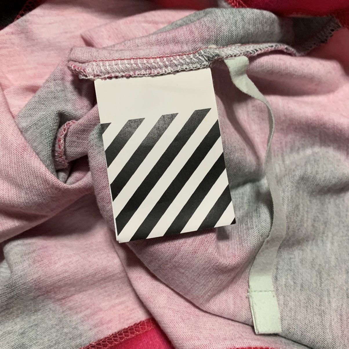 Off-White Off White XS Pink Tie Dye Black Tee Virgil Abloh Size US XS / EU 42 / 0 - 6 Thumbnail