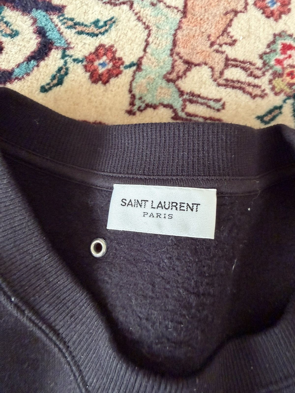 Saint Laurent Paris Saint laurent crewneck Size US XL / EU 56 / 4 - 3 Thumbnail