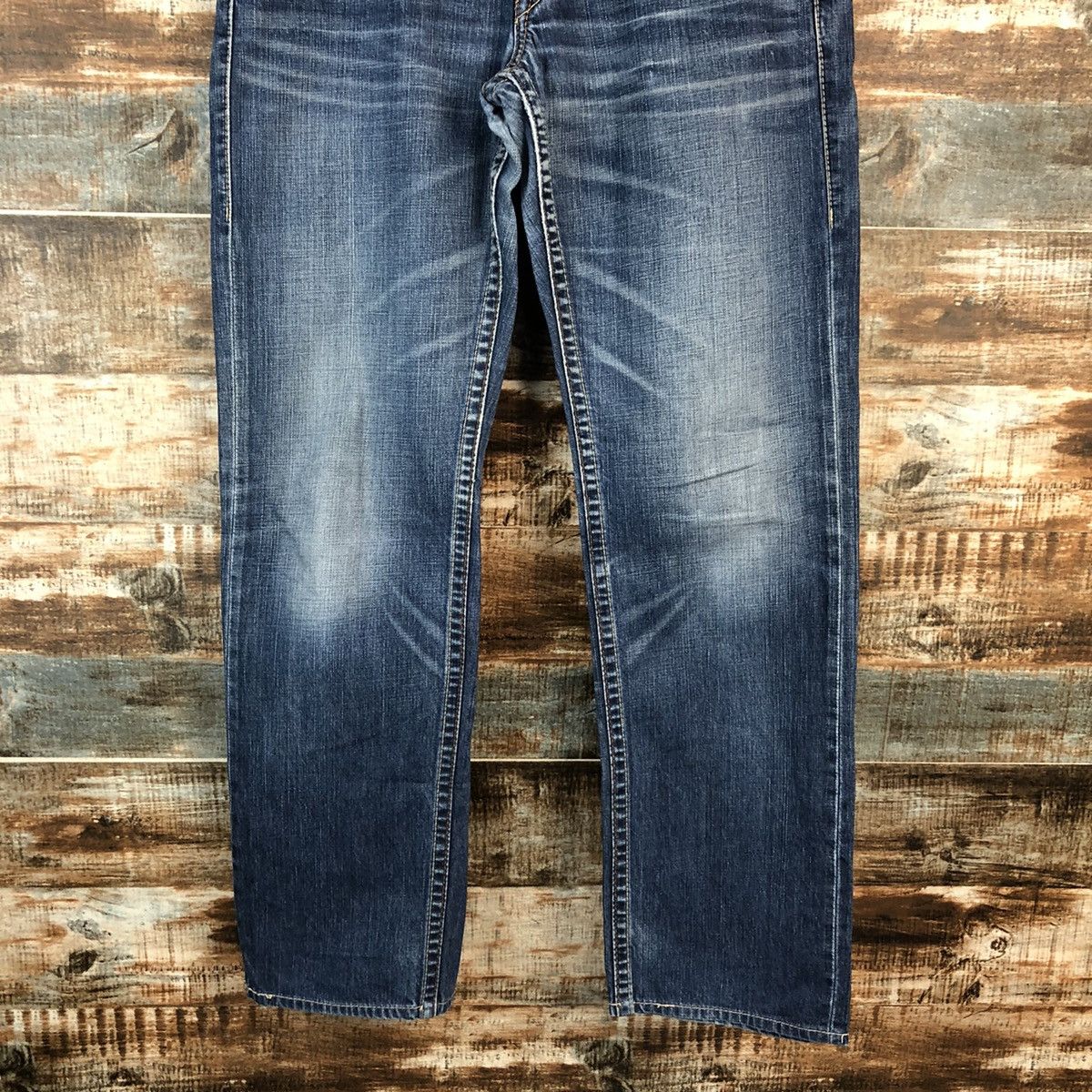 Levi's × Vintage DL Levis Blue Denim Pants #C190 Size US 31 - 3 Thumbnail