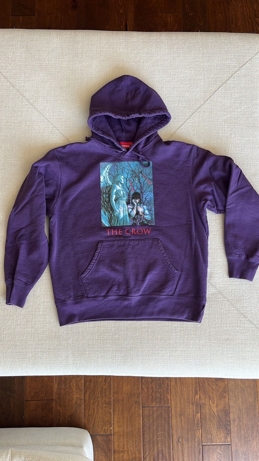 Supreme x The Crow Hooded Sweatshirt