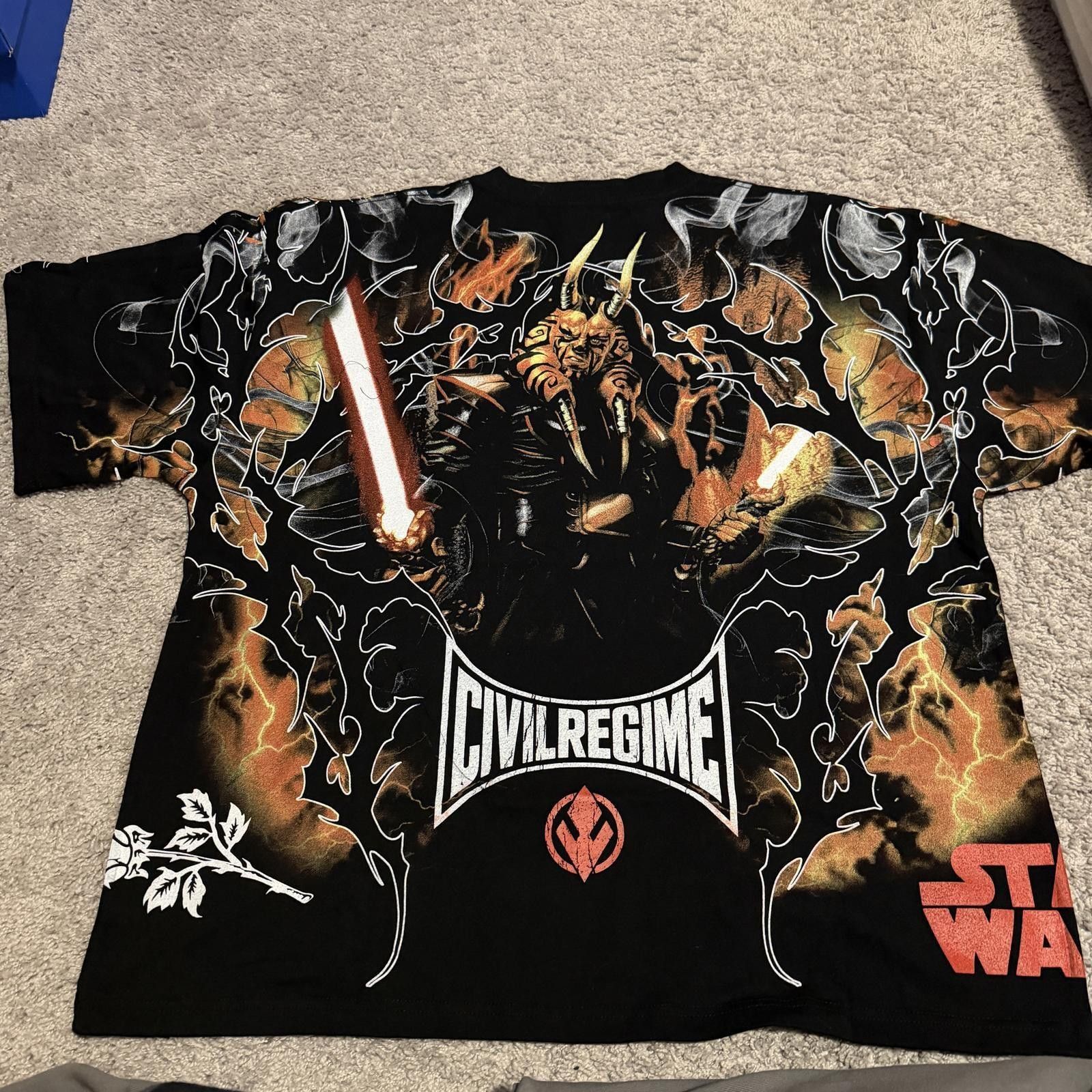 Civil Regime Civil regime Star Wars Darth Wyyrlok Size 2XL OS NWT Size ONE SIZE - 1 Thumbnail