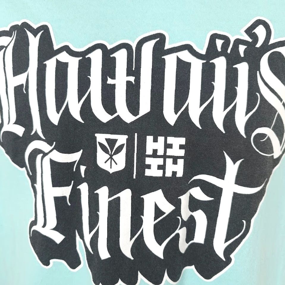Vintage Hawaiis Finest T Shirt Mens Size Medium Blue Travel Destination Tee Size US M / EU 48-50 / 2 - 3 Thumbnail