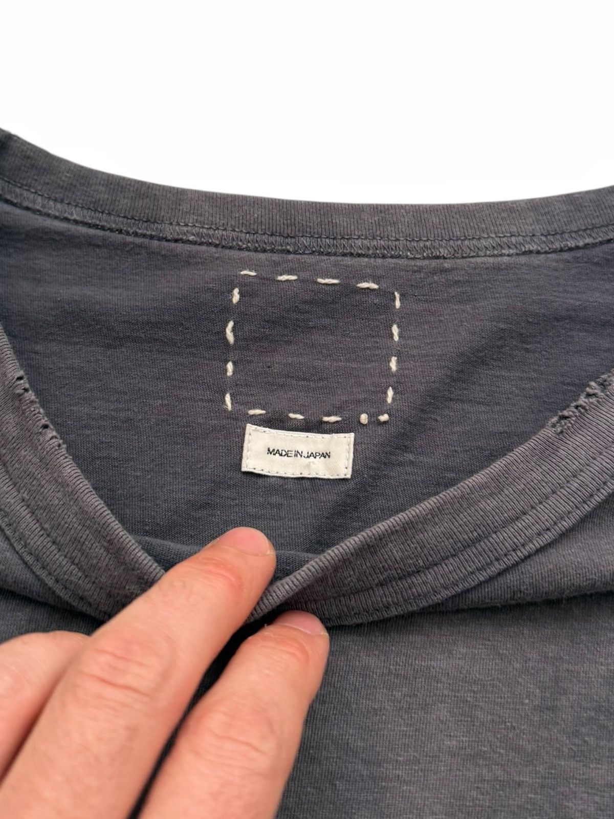 Visvim Jumbo Crash DMGD Faded Distressed Pocket Shirt Size US XL / EU 56 / 4 - 4 Thumbnail
