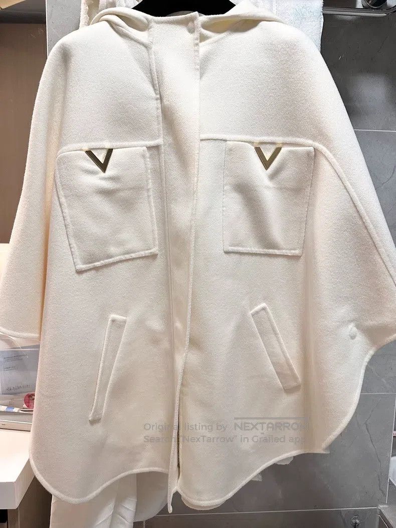 Valentino Valentino woolen cape coat Size S / US 4 / IT 40 - 3 Thumbnail