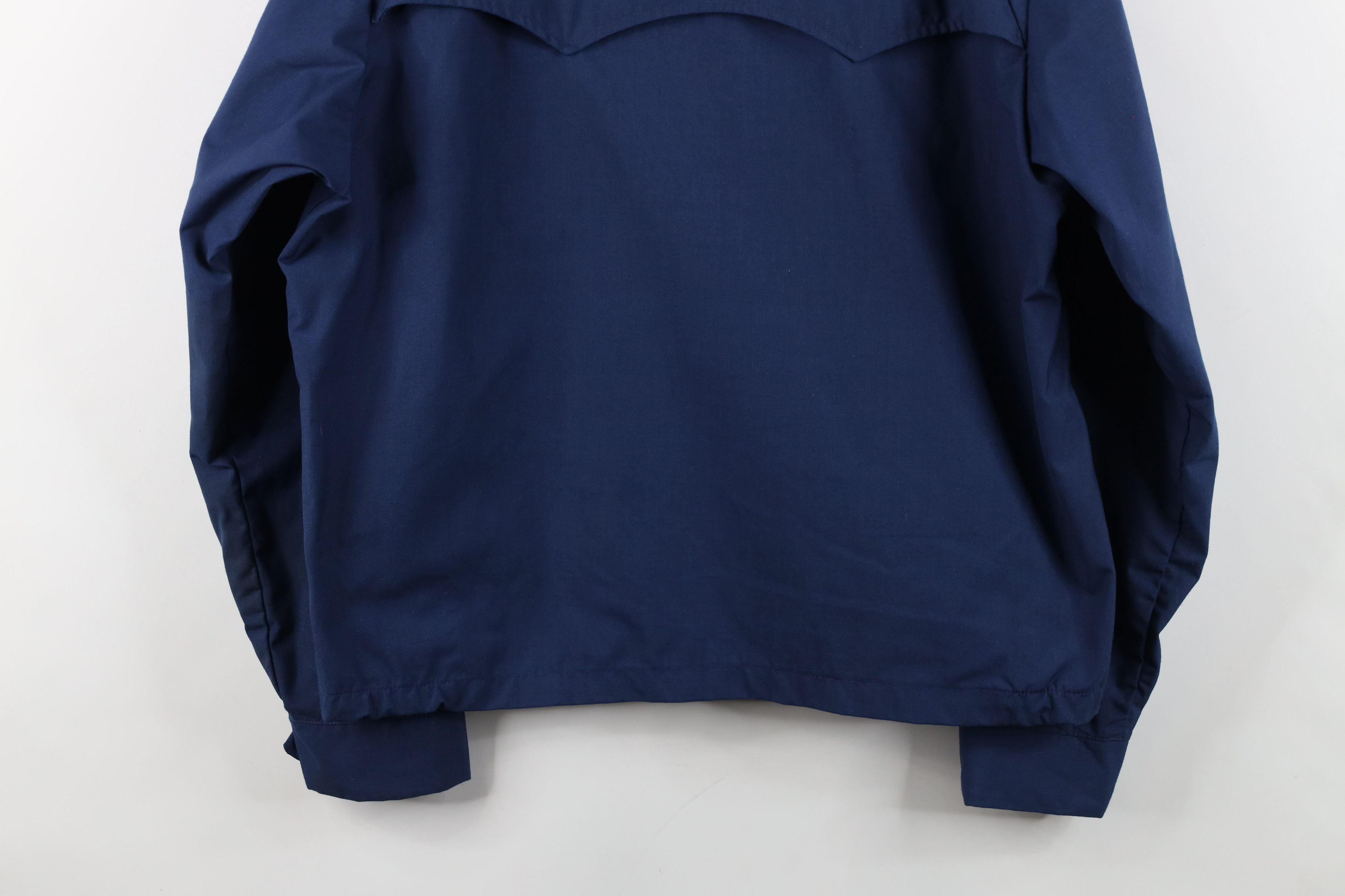 Vintage Vintage 60s Streetwear Racer Bomber Jacket Navy Blue USA Size US XXL / EU 58 / 5 - 14 Thumbnail