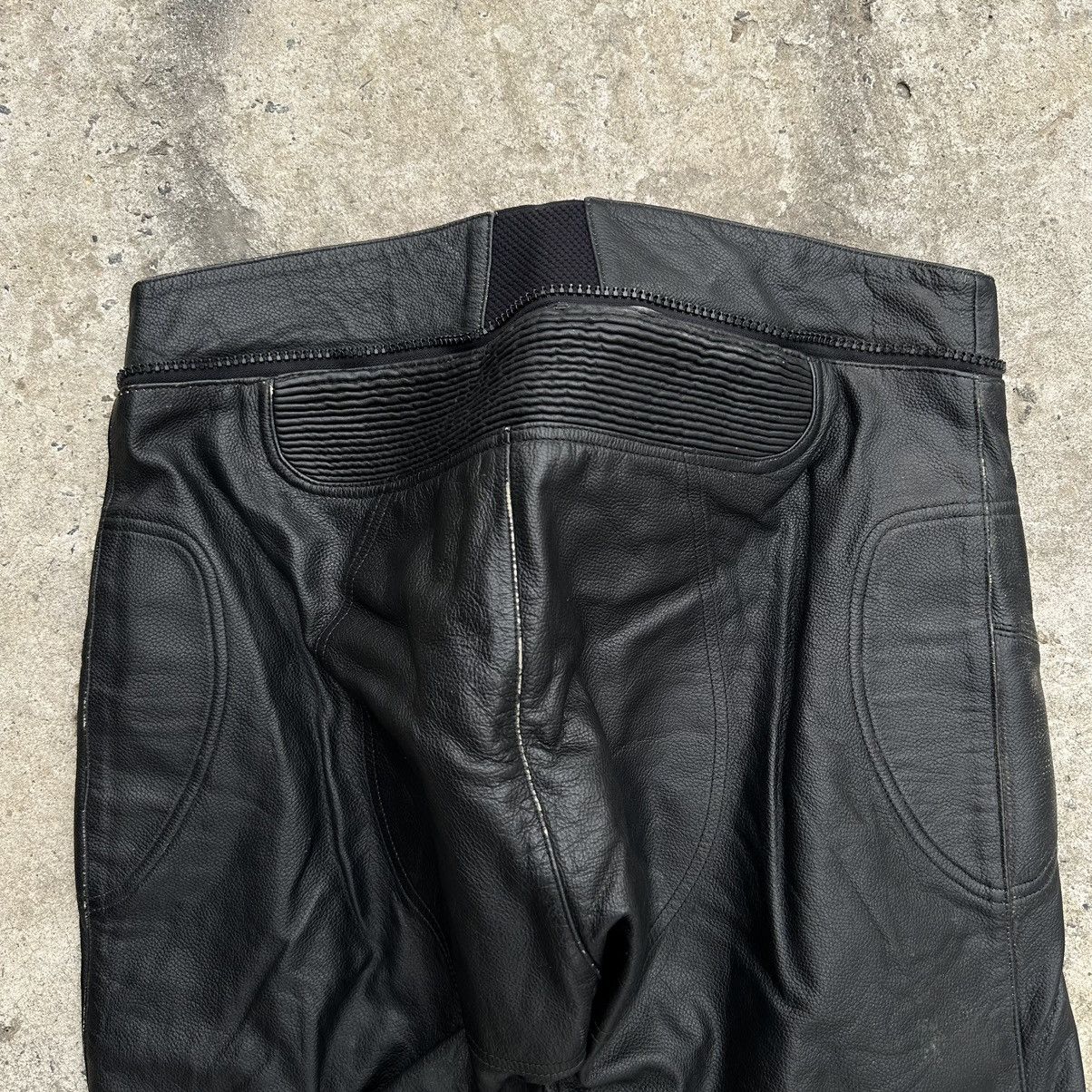 Vintage Vintage Moto Leather Pants Size 54 Style USA Y2K 00s Size US 38 / EU 54 - 9 Thumbnail