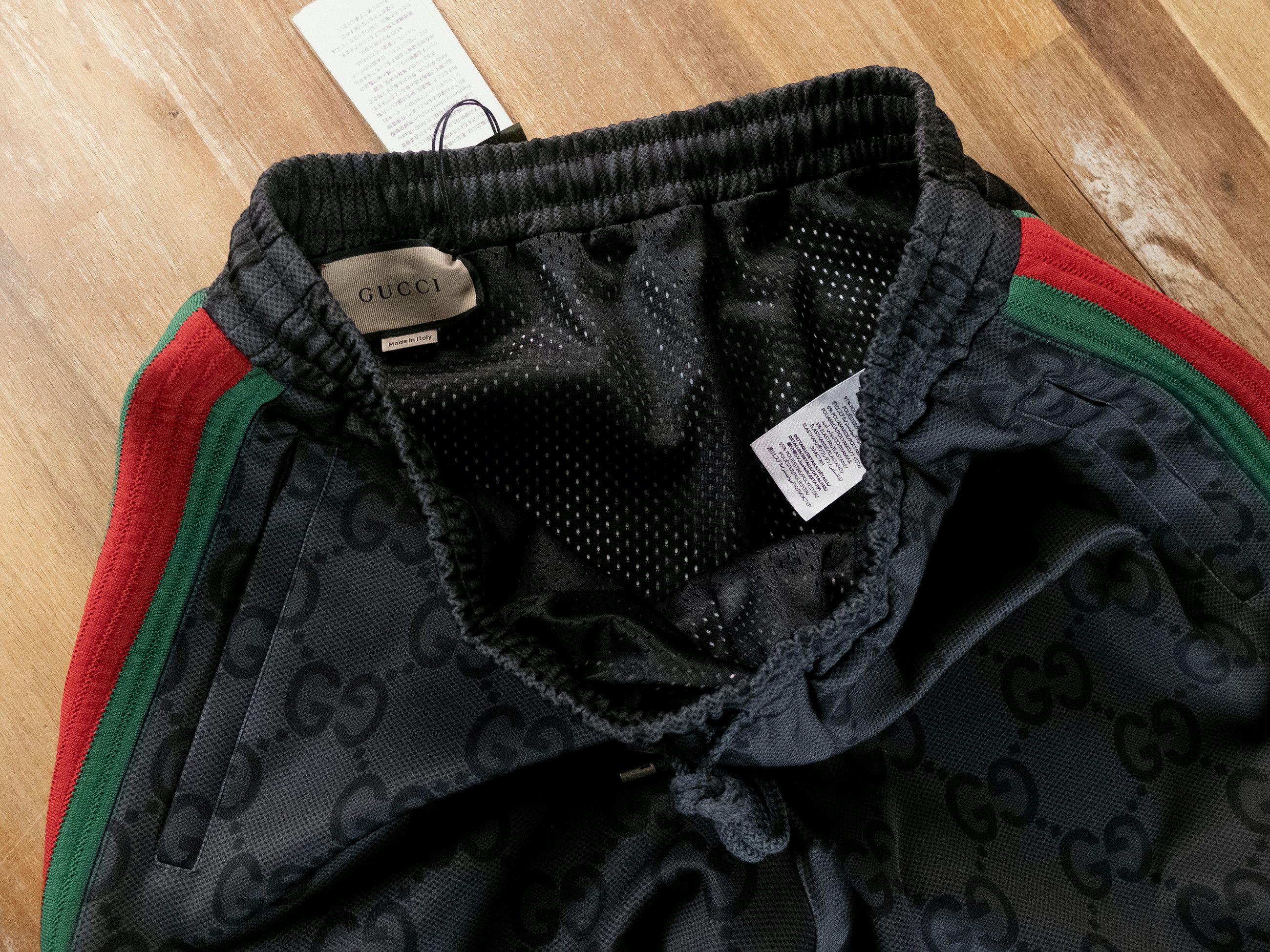 Gucci GUCCI dark gray jumbo GG jogger pants Size XL Size US 36 / EU 52 - 7 Thumbnail