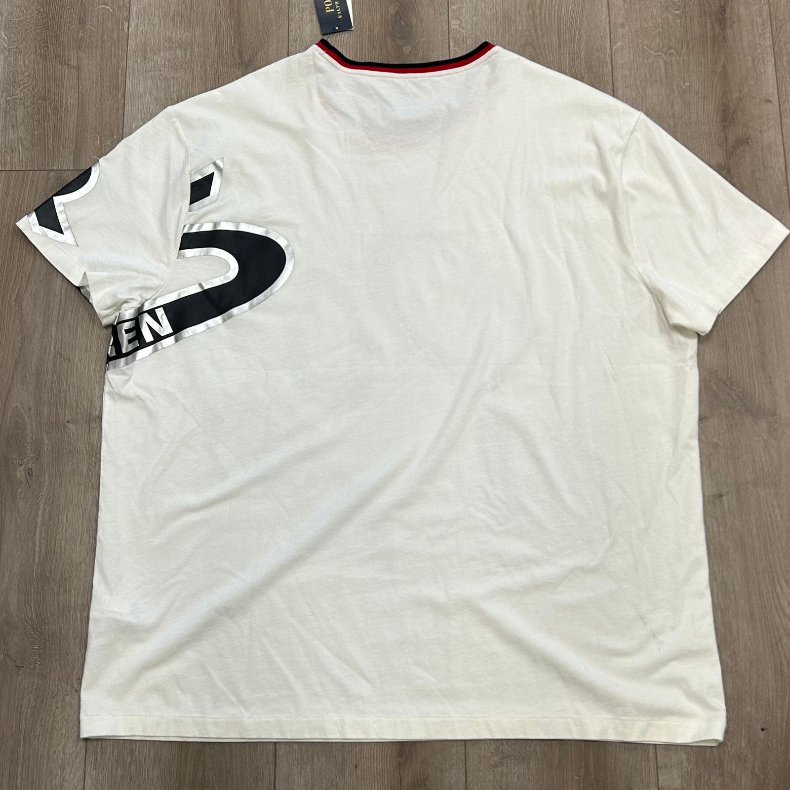 Polo Ralph Lauren Polo Ralph Lauren Performance Script T Shirt Size XXL 2XL B7 Size US XXL / EU 58 / 5 - 6 Thumbnail