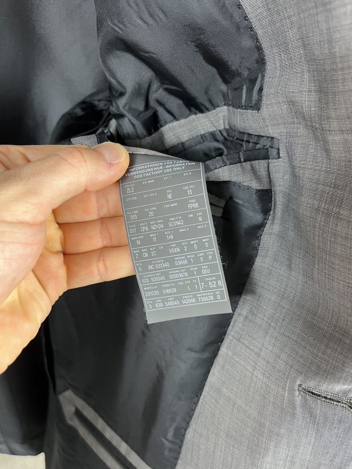 Ermenegildo Zegna Ermenegildo Zegna Leggerissimo wool silk blazer jacket Size 52R - 21 Thumbnail