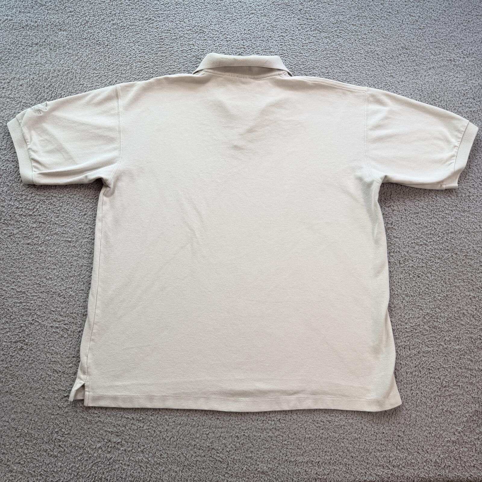 Nike Vintage Y2K Nike Tour Polo Shirt Beige Golf Mens XL Size US XL / EU 56 / 4 - 2 Thumbnail