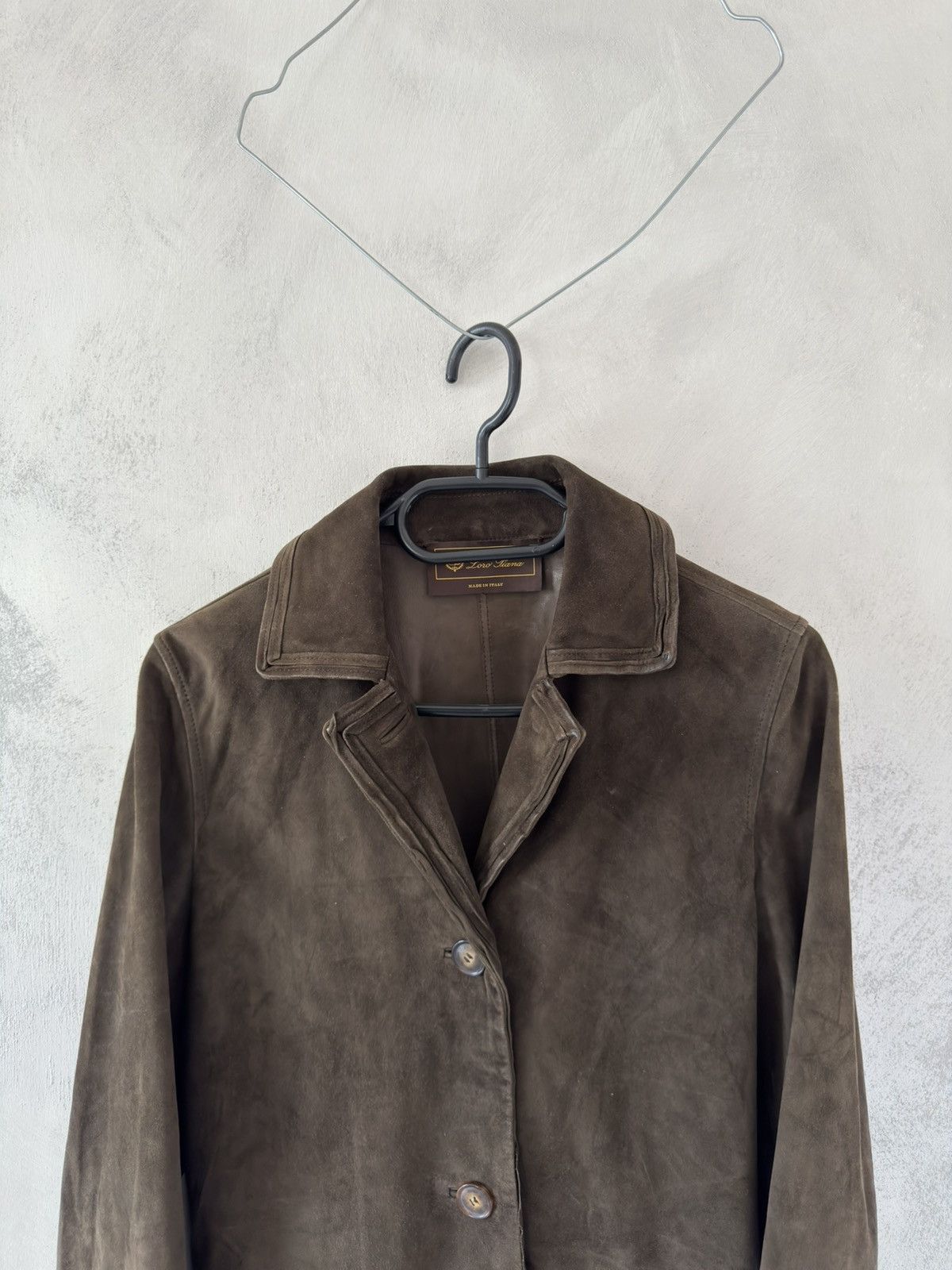 Loro Piana Loro Piana Reindeer Suede Leather Brown Jacket Size M / US 6-8 / IT 42-44 - 4 Thumbnail