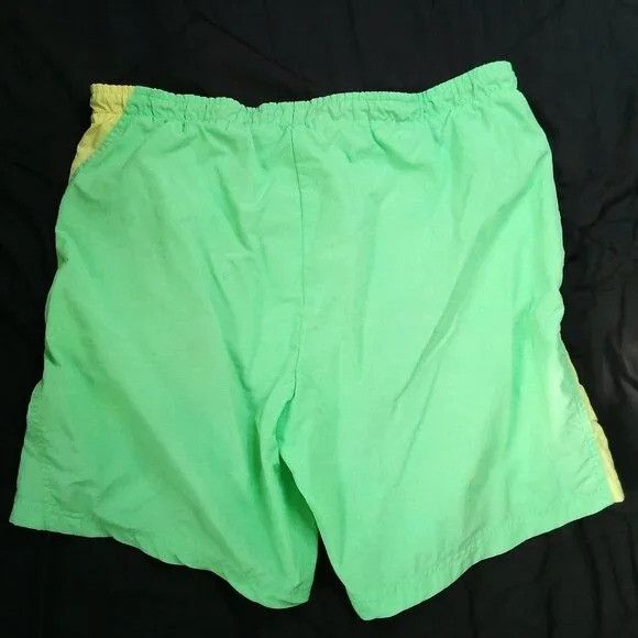 Nike × Vintage Vintage Nike Aqua Gear Neon Swim Shorts Size US 32 / EU 48 - 2 Thumbnail
