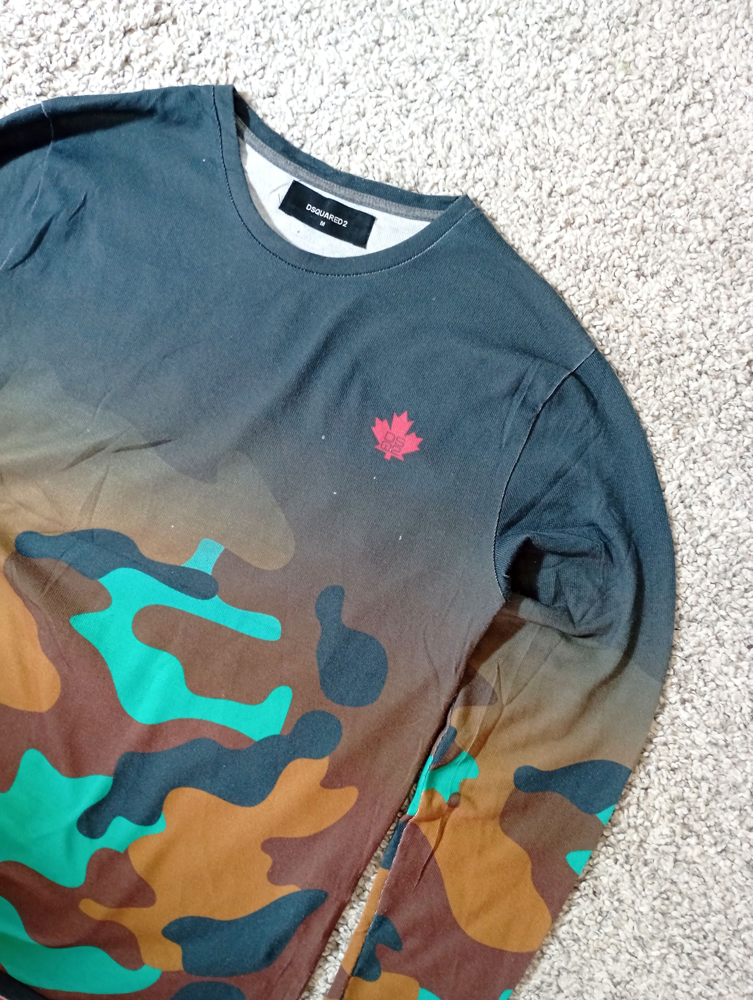Dsquared2 × Vintage Vintage Dsquared2 Long Sleeve T-shirt Size US M / EU 48-50 / 2 - 2 Thumbnail