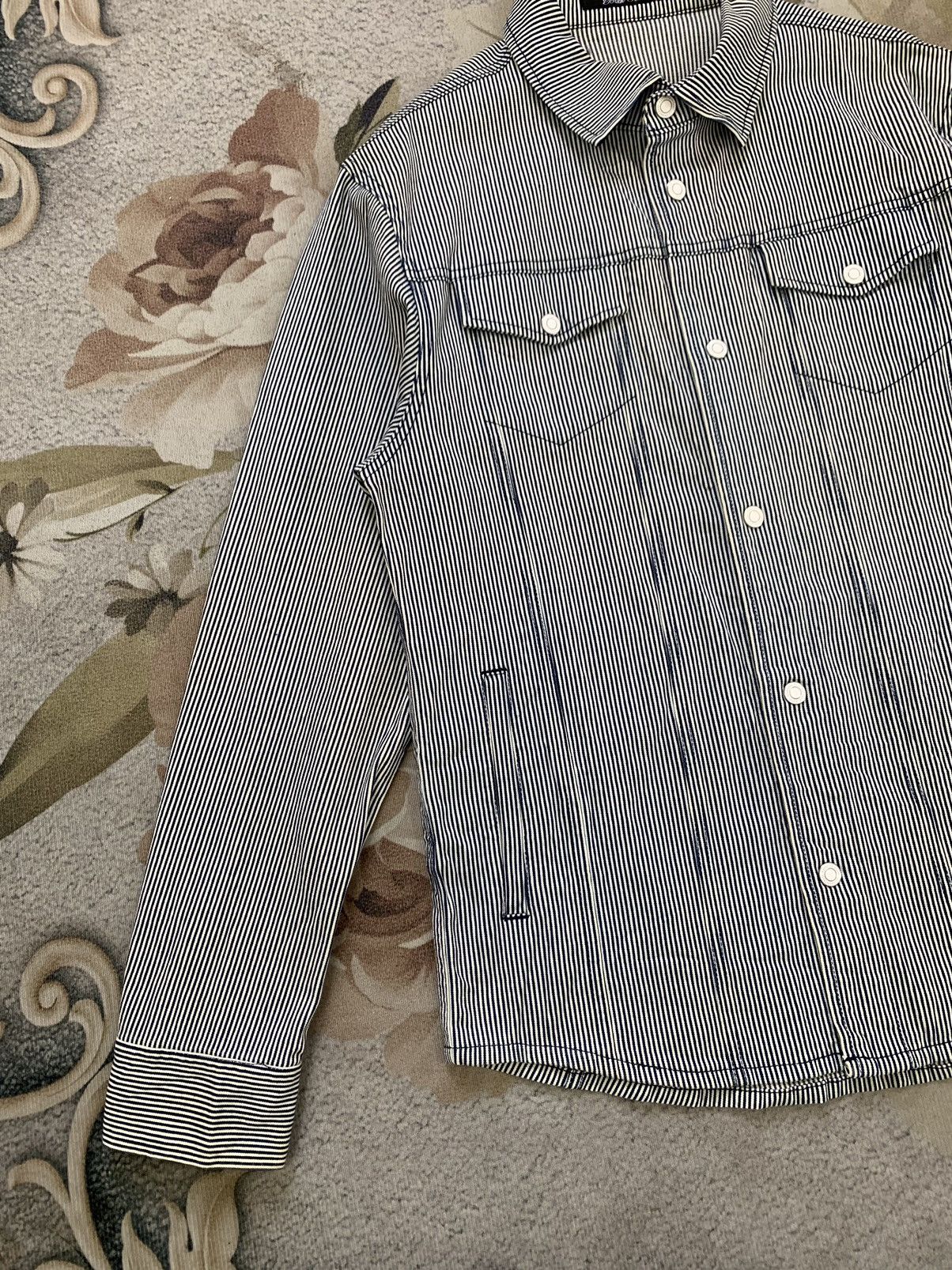 Japanese Brand Hickory Stripes Back Point Jacket Size US M / EU 48-50 / 2 - 3 Thumbnail