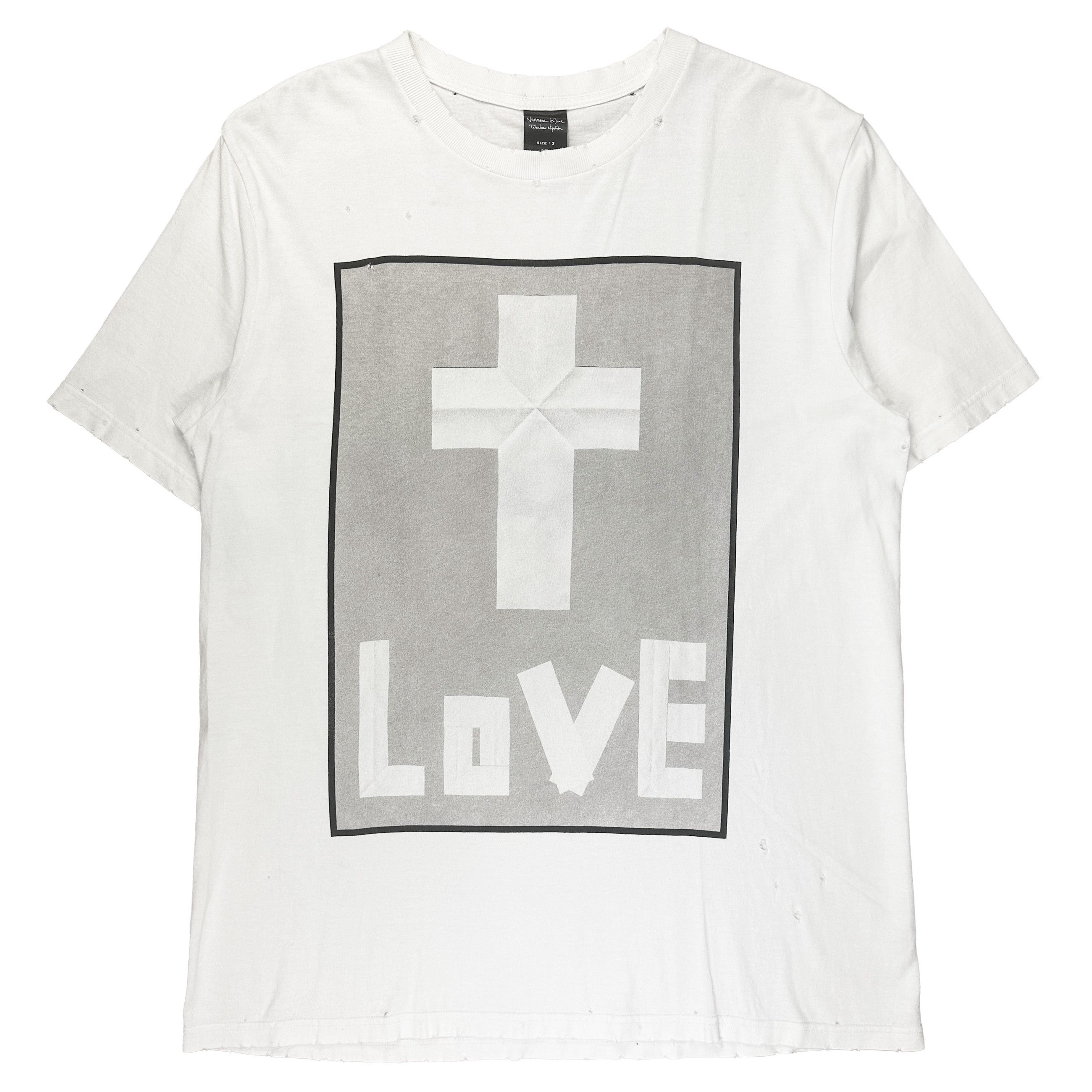 Number (N)ine × Takahiromiyashita The Soloist. SS05 "Love" Tee Size US L / EU 52-54 / 3 - 1 Preview