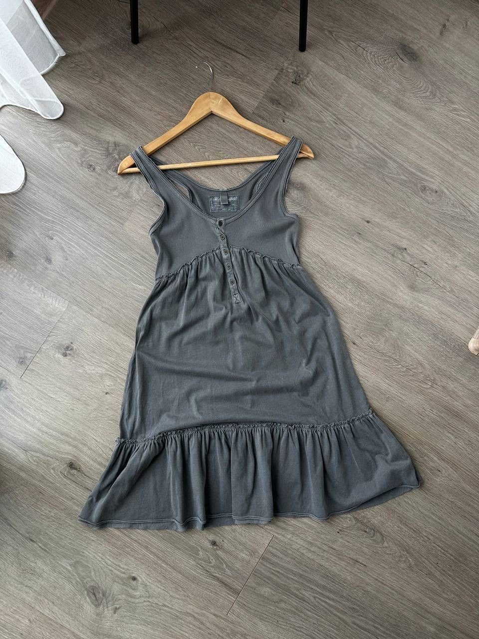 Allsaints × Japanese Brand × Vintage Vintage Japanese Avant Garde Allsaints Gray Womesn Dress Size S / US 4 / IT 40 - 1 Thumbnail