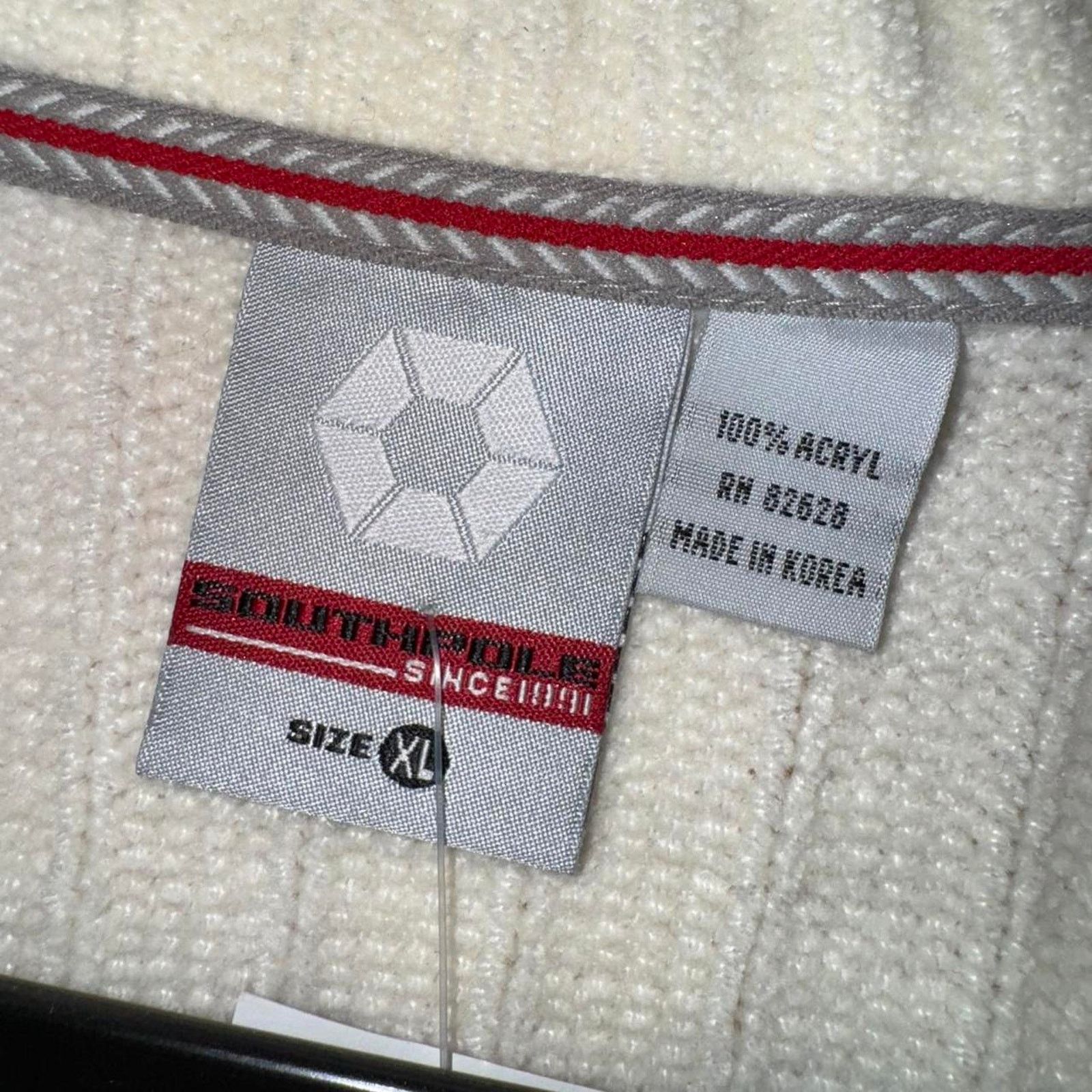 Southpole Vintage y2k south pole knitted quarter zip 2000s sweater Size US XL / EU 56 / 4 - 4 Thumbnail