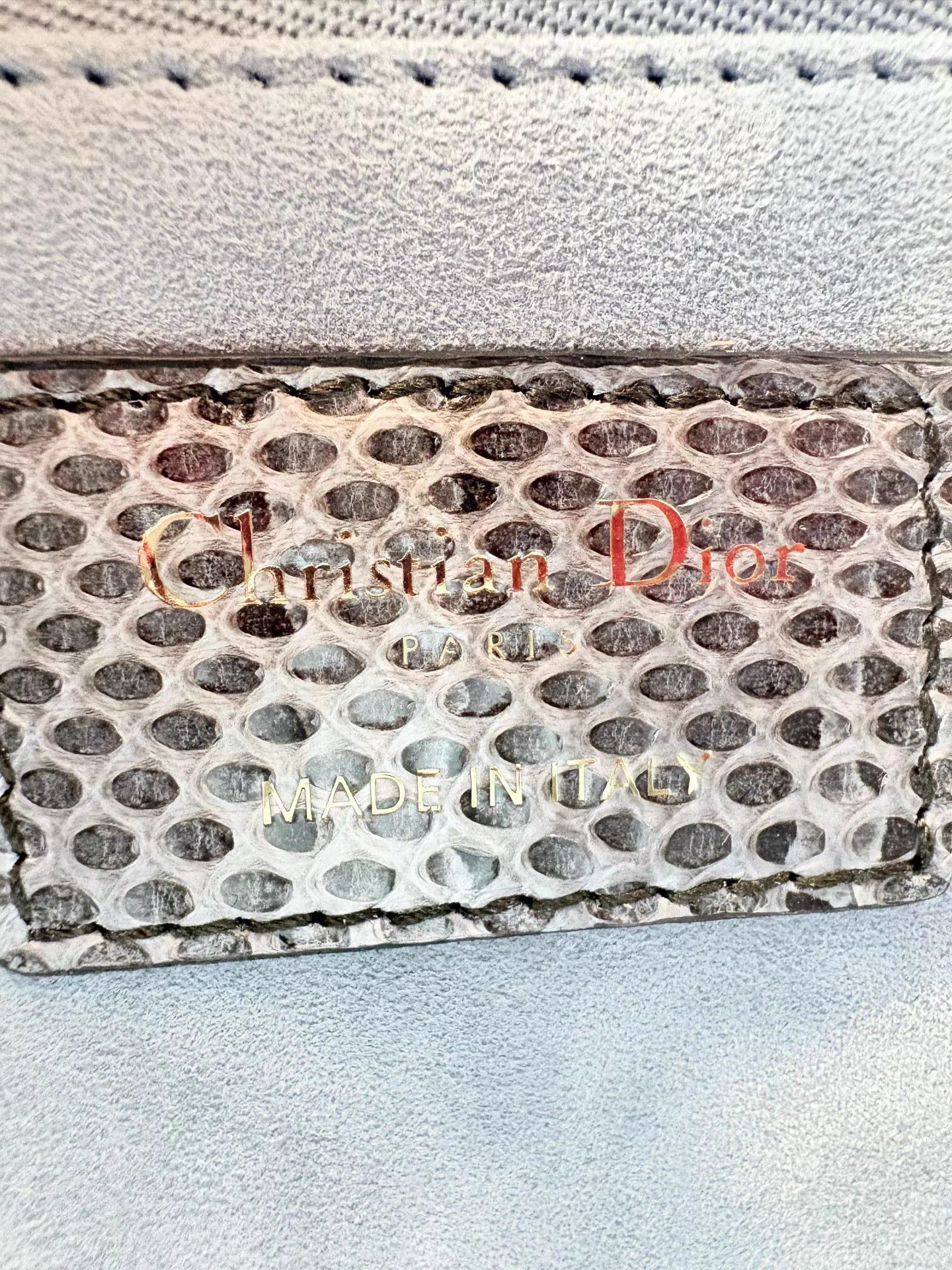 Dior DIOR Lady Dior Snakeskin 4-Grid Crossbody K1 Size ONE SIZE - 7 Thumbnail