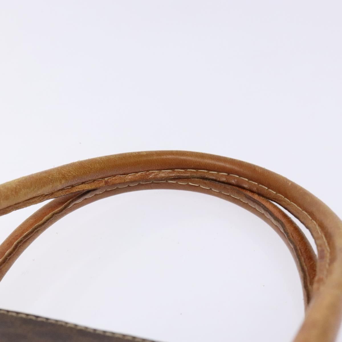 Celine CELINE Macadam Canvas Hand Bag Pvc Leather Brown Gold Size ONE SIZE - 8 Thumbnail