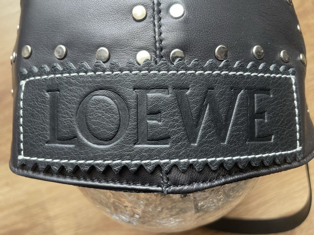 Loewe Loewe Leather Stud Biker Cap Size ONE SIZE - 6 Thumbnail