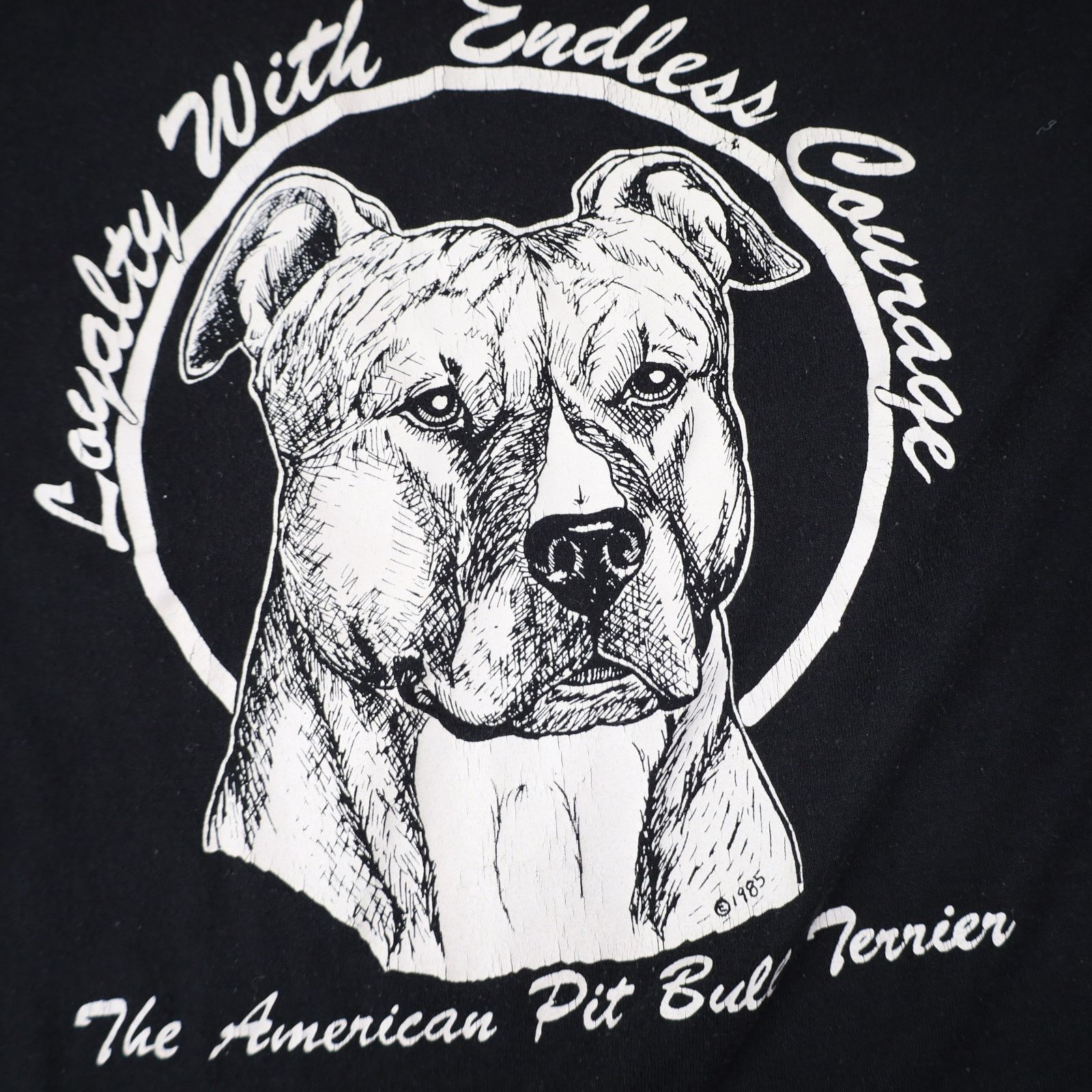 Vintage Vintage Responsible Pit Bull Owner Graphic T Shirt Size US L / EU 52-54 / 3 - 10 Thumbnail