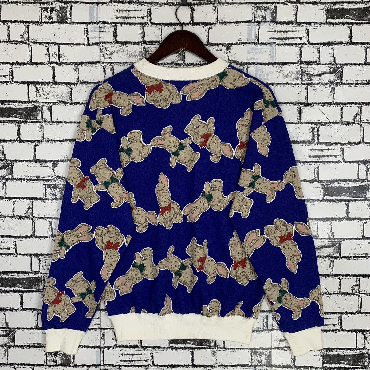 Vintage Doll-Douse Rabbit Full Print Sweatshirt Crewneck Size M / US 6-8 / IT 42-44 - 6 Thumbnail
