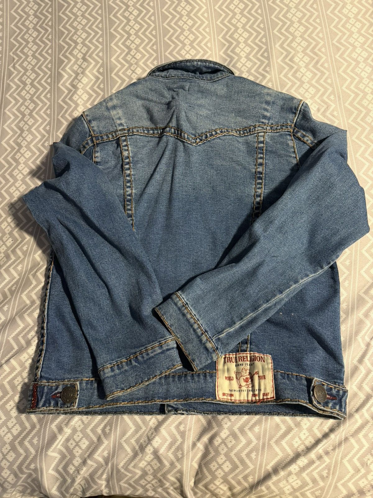 True Religion True Religion Denim Jacket Size US M / EU 48-50 / 2 - 2 Thumbnail