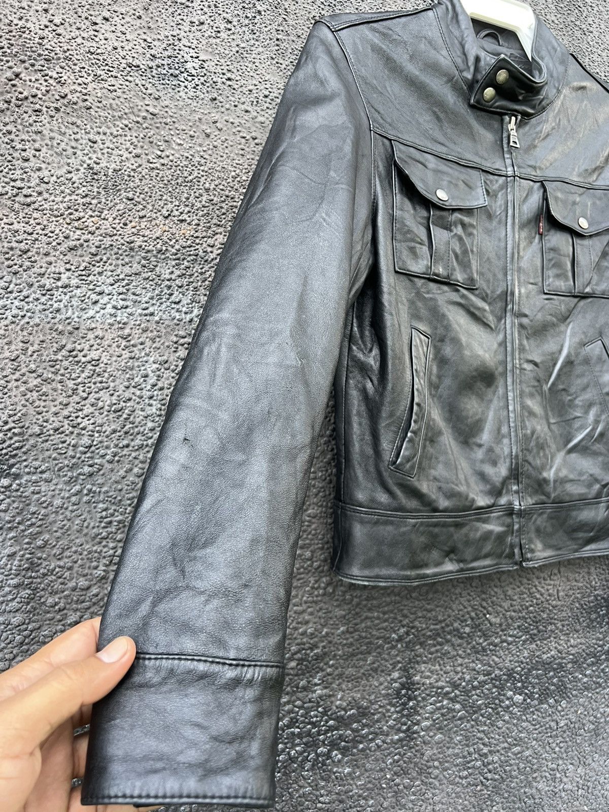 Levi's Lether Jacket Levis Size S / US 4 / IT 40 - 2 Thumbnail