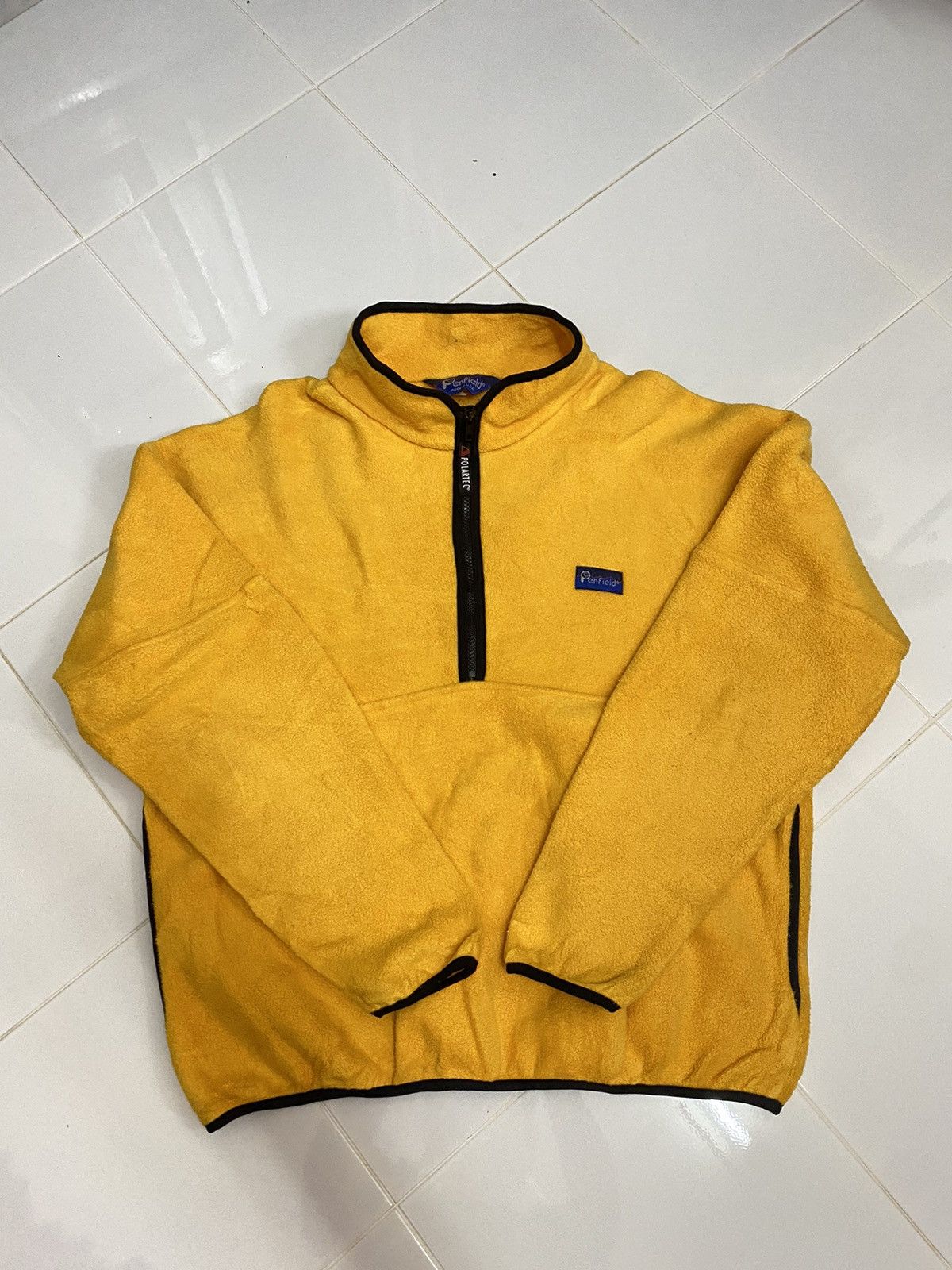 Penfield × Polartec × Vintage Vintage 90’s PENFIELD x POLARTEC Fleece Half Zipper Jacket Size US L / EU 52-54 / 3 - 1 Thumbnail