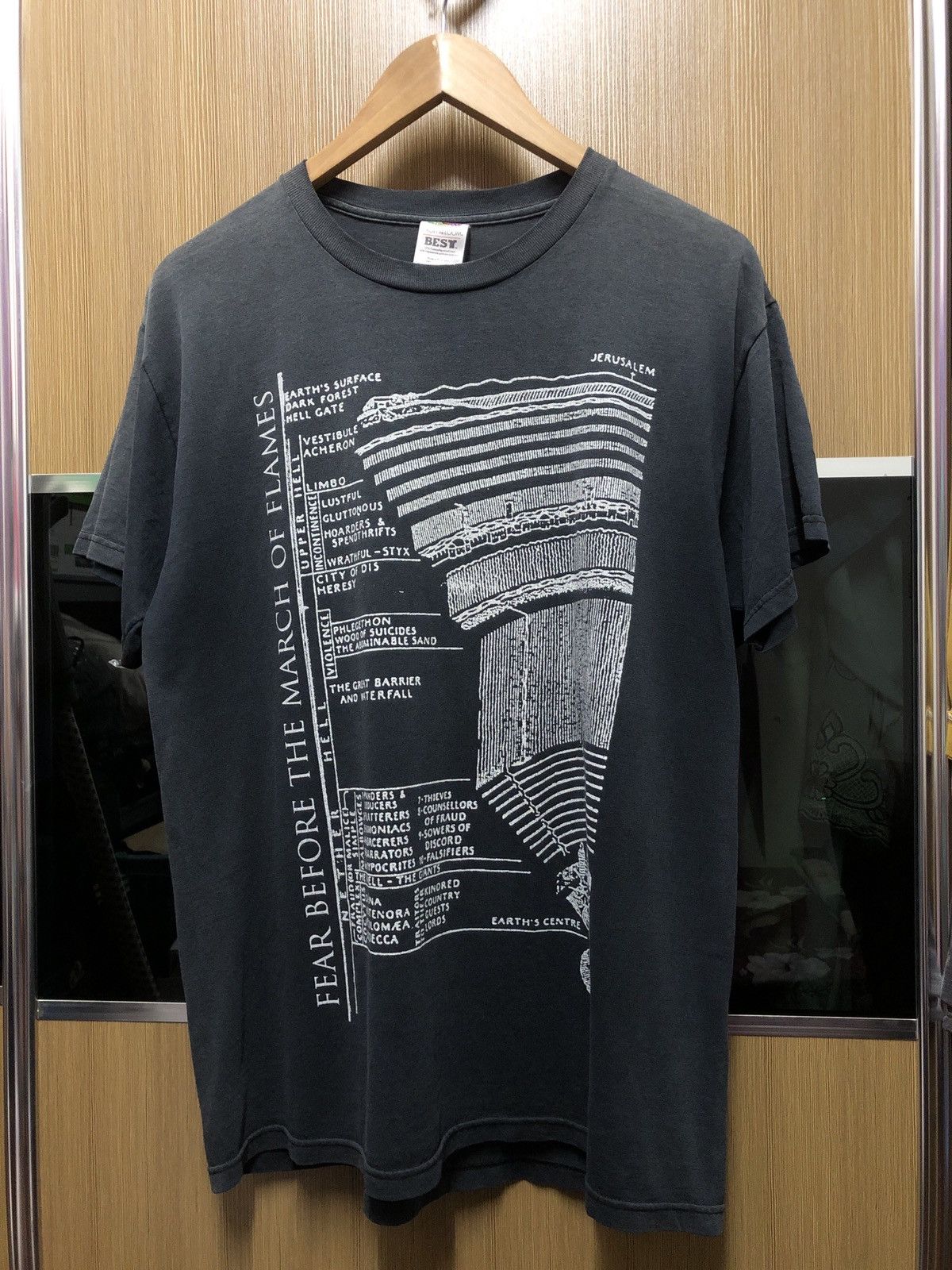Band Tees × Streetwear × Vintage Rare Vintage Distressed Fear