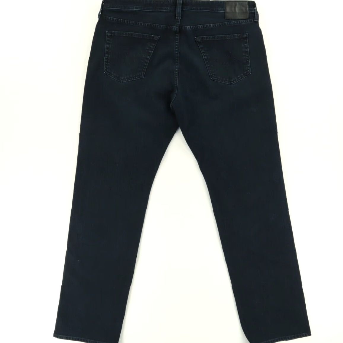 Denime Adriano Goldschmied Graduate Tailored Cotton Denim Jeans Navy Men's 40 Size US 40 / EU 56 - 4 Thumbnail