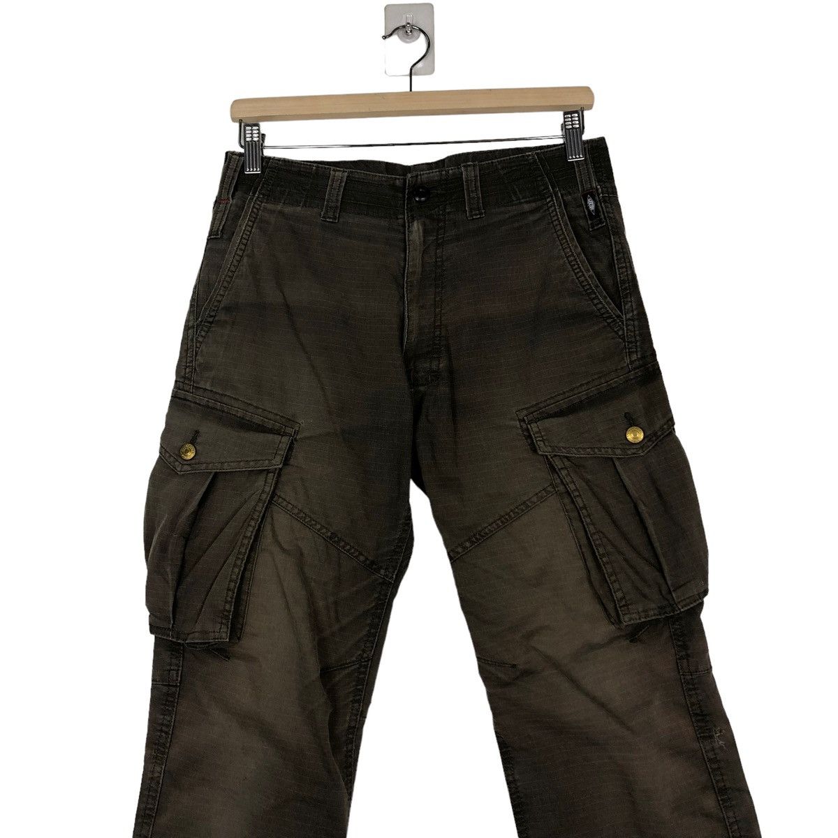 Japanese Brand × Vintage 🔥VINTAGE CARGO PANTS MULTI POCKETS GERIDE JAPAN Size US 30 / EU 46 - 4 Thumbnail