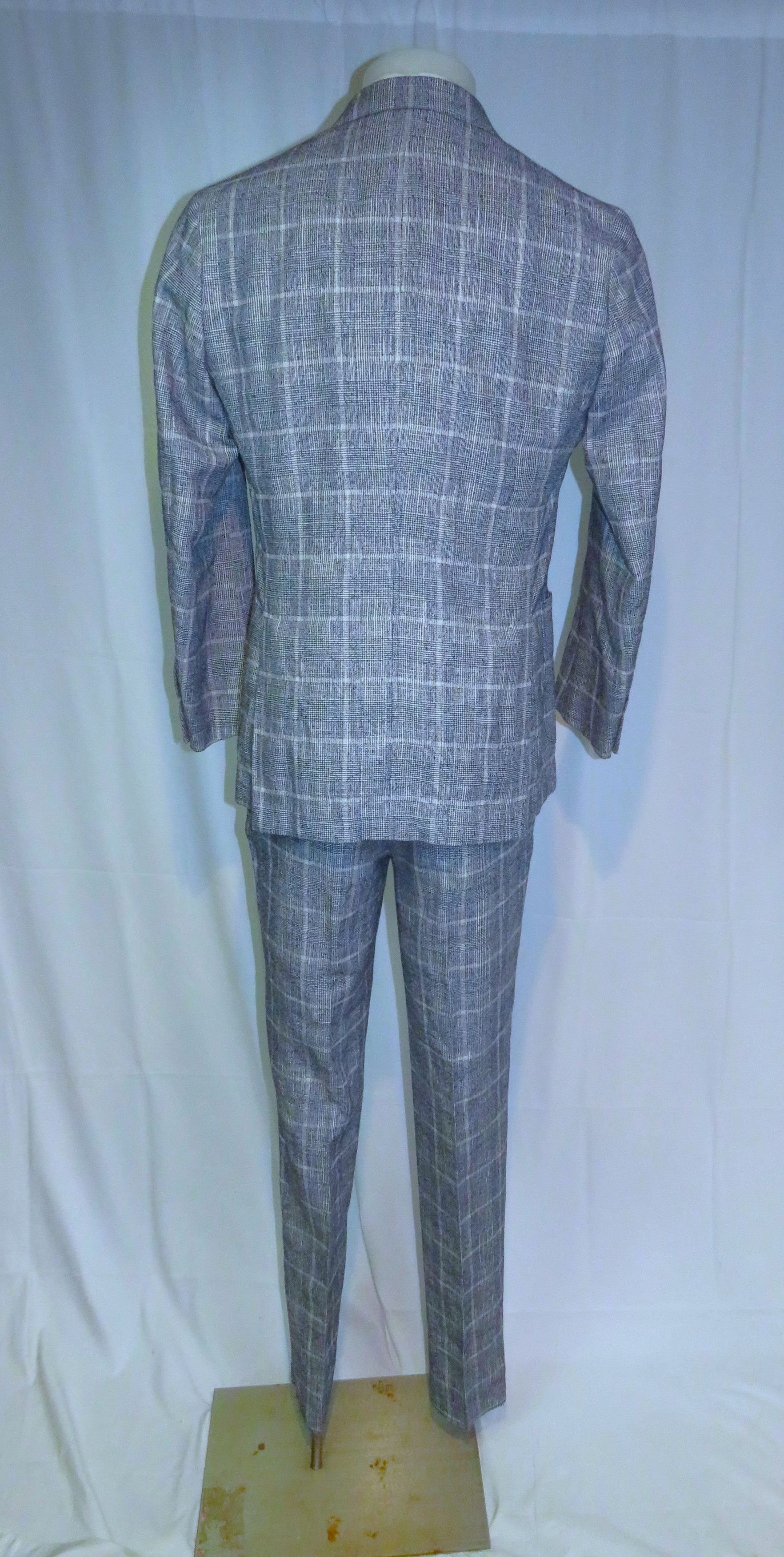 Brooks Brothers Golden Fleece Current Blue Plaid Two Button Suit 40R NWT Size 40R - 2 Thumbnail
