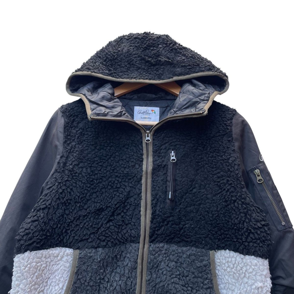Vintage 💥Vintage Arnold Palmer Deep Pile Hooded Zipper Up Jacket Size US M / EU 48-50 / 2 - 3 Thumbnail
