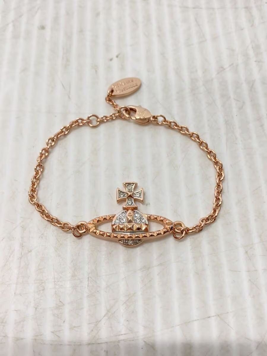 Vivienne Westwood Studded Crystal Orb Bracelet Size ONE SIZE - 1 Thumbnail