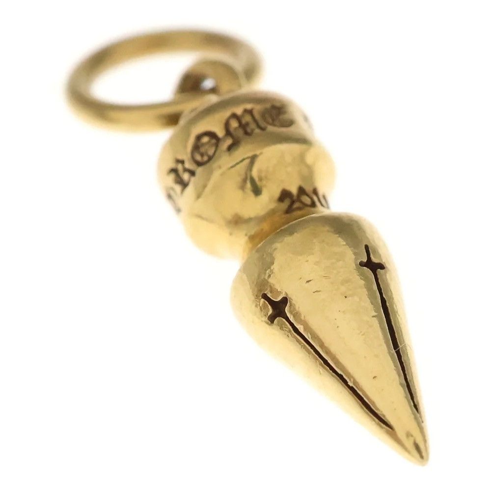 Chrome Hearts Chrome Hearts 22k Gold Spike Pendant Necklace Charm Size ONE SIZE - 5 Thumbnail