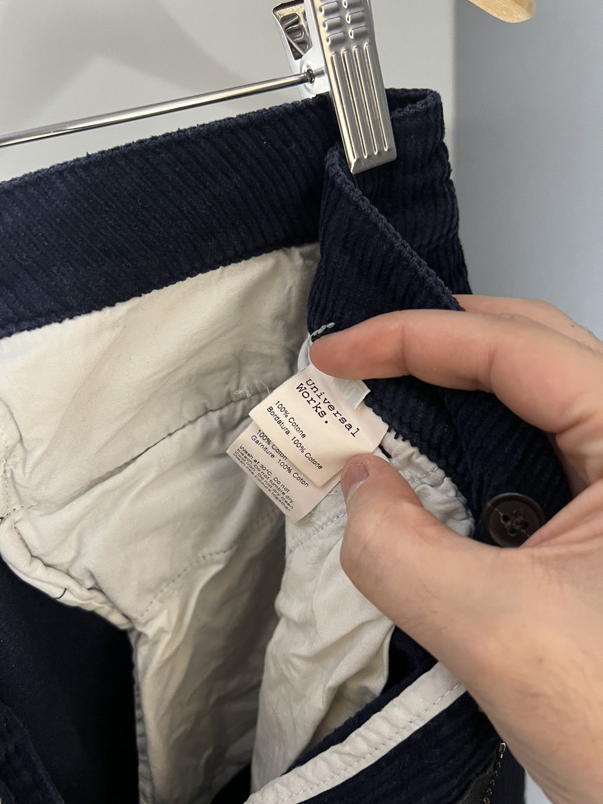 Universal Works VINTAGE UNIVERSAL WORKS VELVET DESIGNER CASUAL RETRO Y2K 90s Size US 30 / EU 46 - 10 Thumbnail