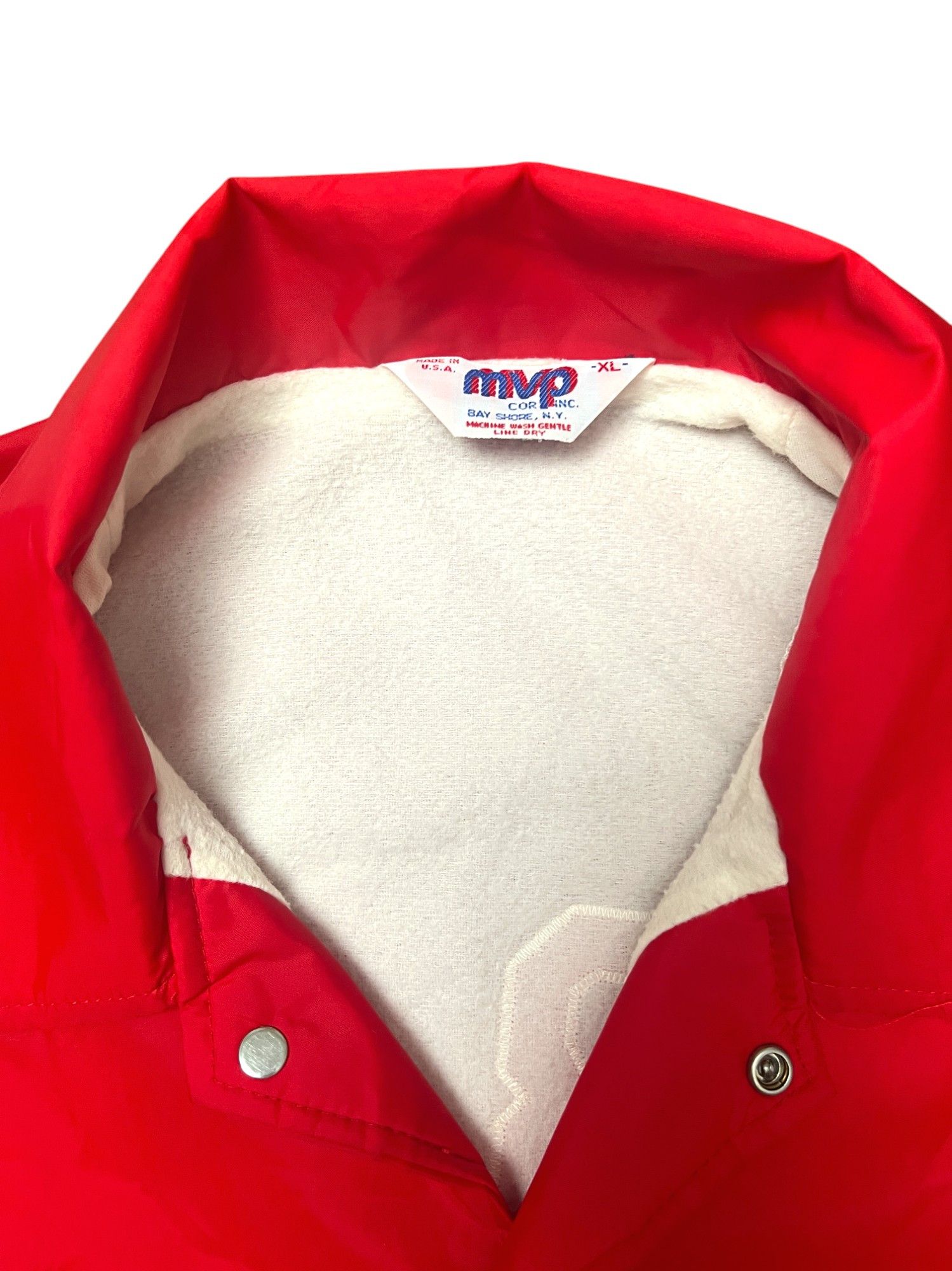 Vintage Vintage Wabash College Size XL Indiana Nylon Snap Jacket Size US XL / EU 56 / 4 - 10 Thumbnail