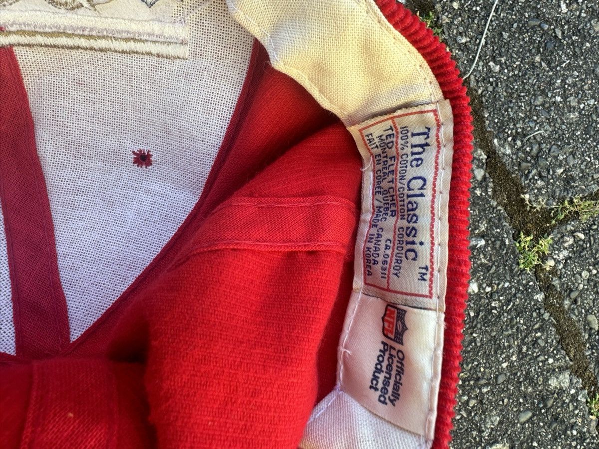 NFL 90s San Francisco 49ers Corduroy Hat Size ONE SIZE - 2 Thumbnail