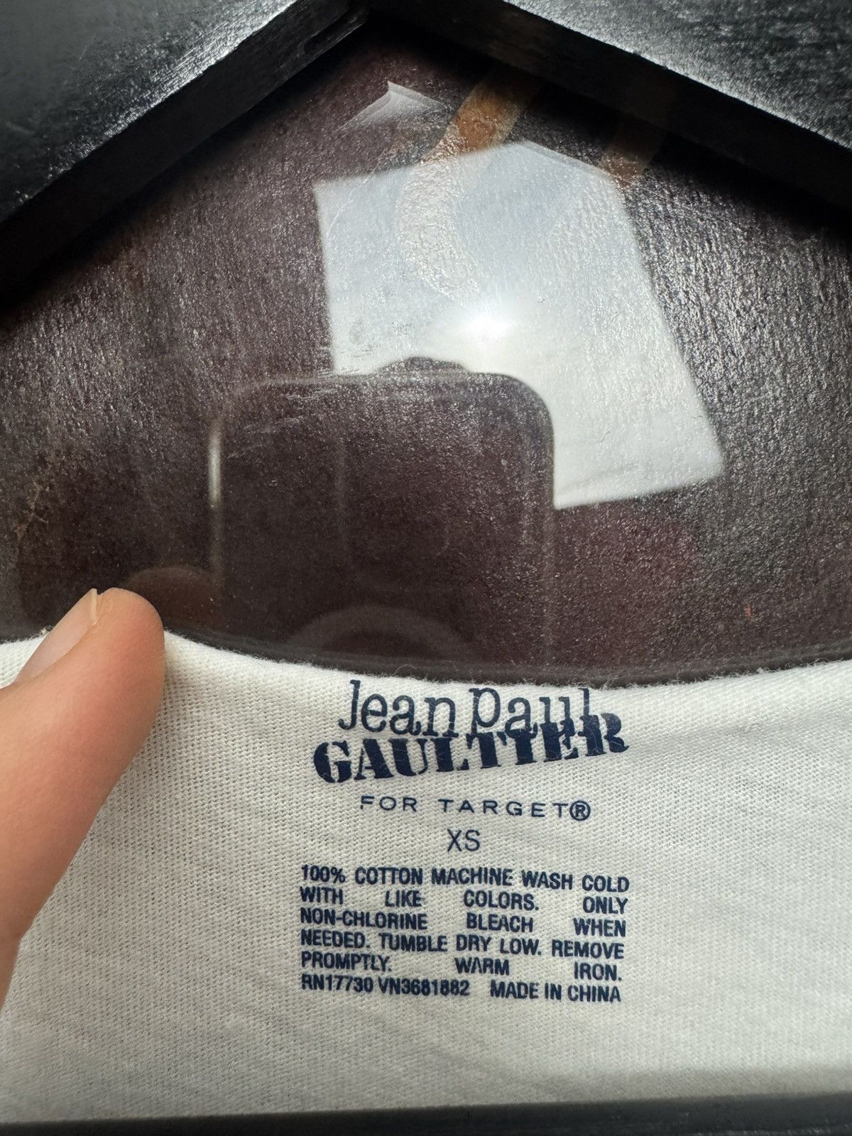 Jean Paul Gaultier Jean Paul Gaultier Archive Target Face Print Cotton Top Rare Size XS / US 0-2 / IT 36-38 - 3 Thumbnail