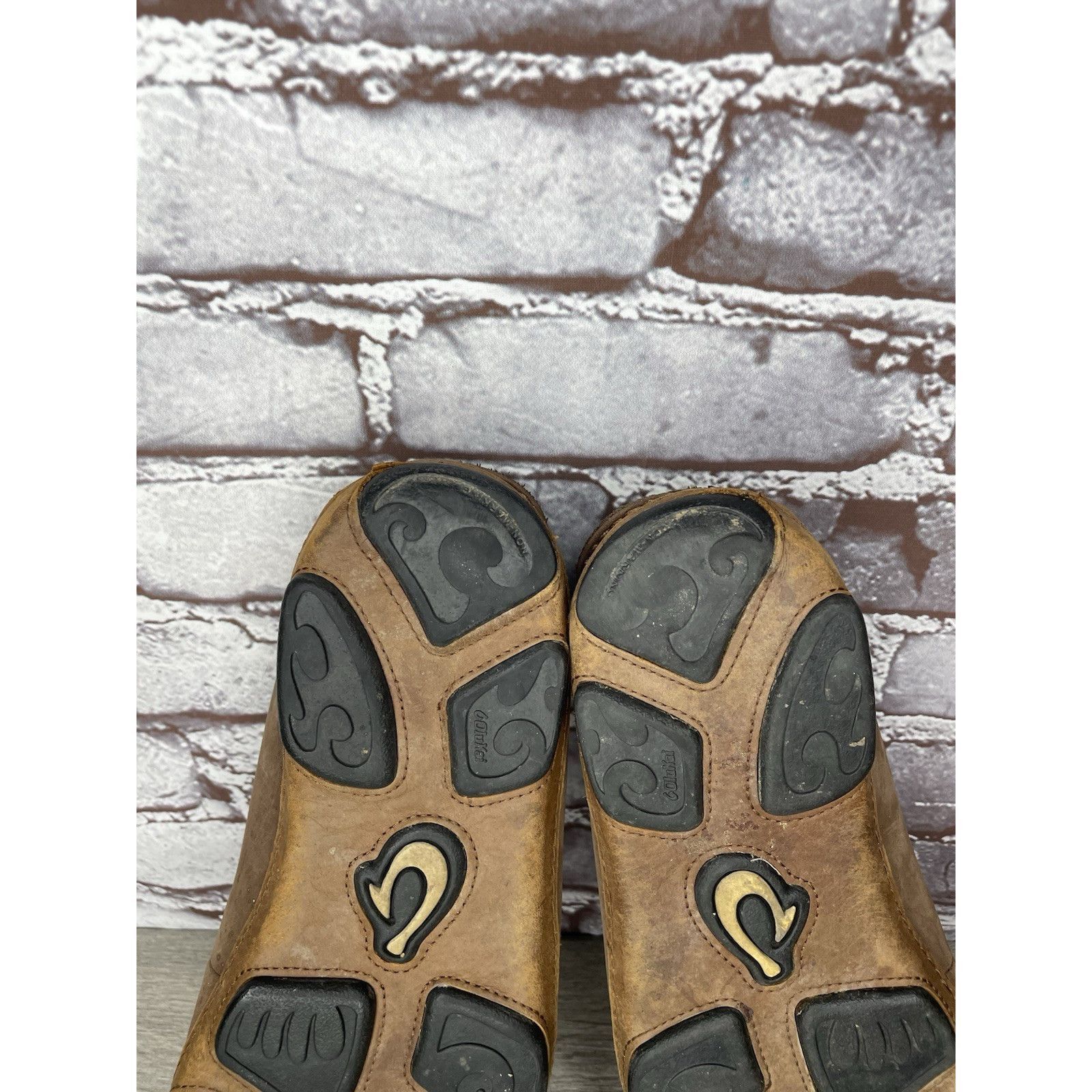 Olukai OluKai Moloa Brown Toffee Leather Slip On Loafers Casual Sho Size US 9 / EU 42 - 7 Thumbnail